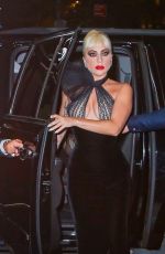 LADY GAGA Arrives at Jazz Room in New York 11/16/2021