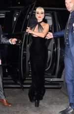 LADY GAGA Arrives at Jazz Room in New York 11/16/2021