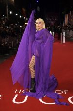 LADY GAGA at House of Gucci Premiere at Odeon Luxe Leicester Square in London 11/09/2021