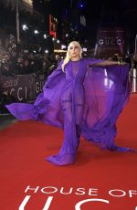 LADY GAGA at House of Gucci Premiere at Odeon Luxe Leicester Square in London 11/09/2021