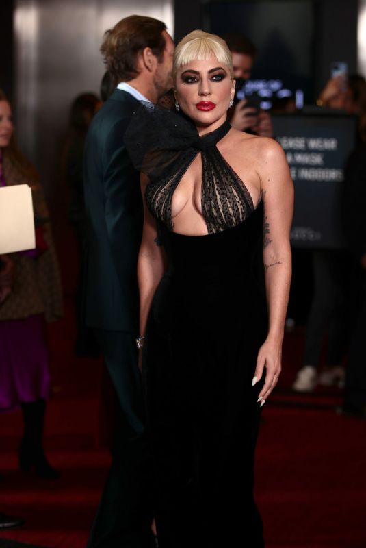 LADY GAGA at House Of Gucci Premiere in New York 11/16/2021