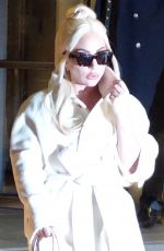 LADY GAGA Heading to Graham Norton Show in London 11/11/2021