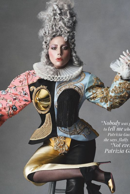 LADY GAGA in Vogue Magazine, December 2021