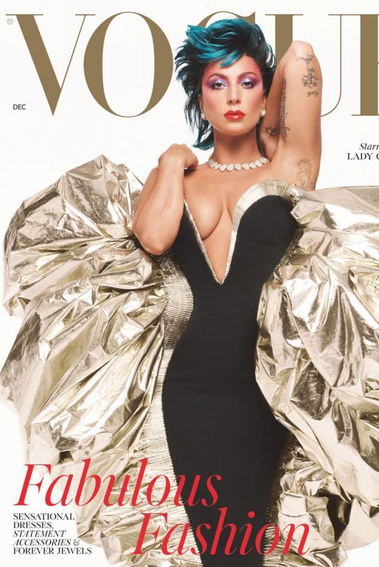 LADY GAGA in Vogue Magazine, UK December 2021