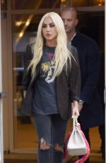 LADY GAGA Leaves AMC Theater in New York 11/17/2021