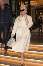 LADY GAGA Leaves Corinthia Hotel in London 11/11/2021