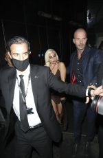 LADY GAGA Leaves W Hotel in London 11/10/2021