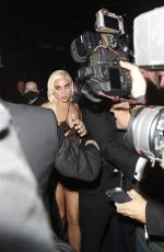 LADY GAGA Leaves W Hotel in London 11/10/2021