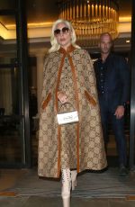 LADY GAGA Out and About in London 11/10/2021