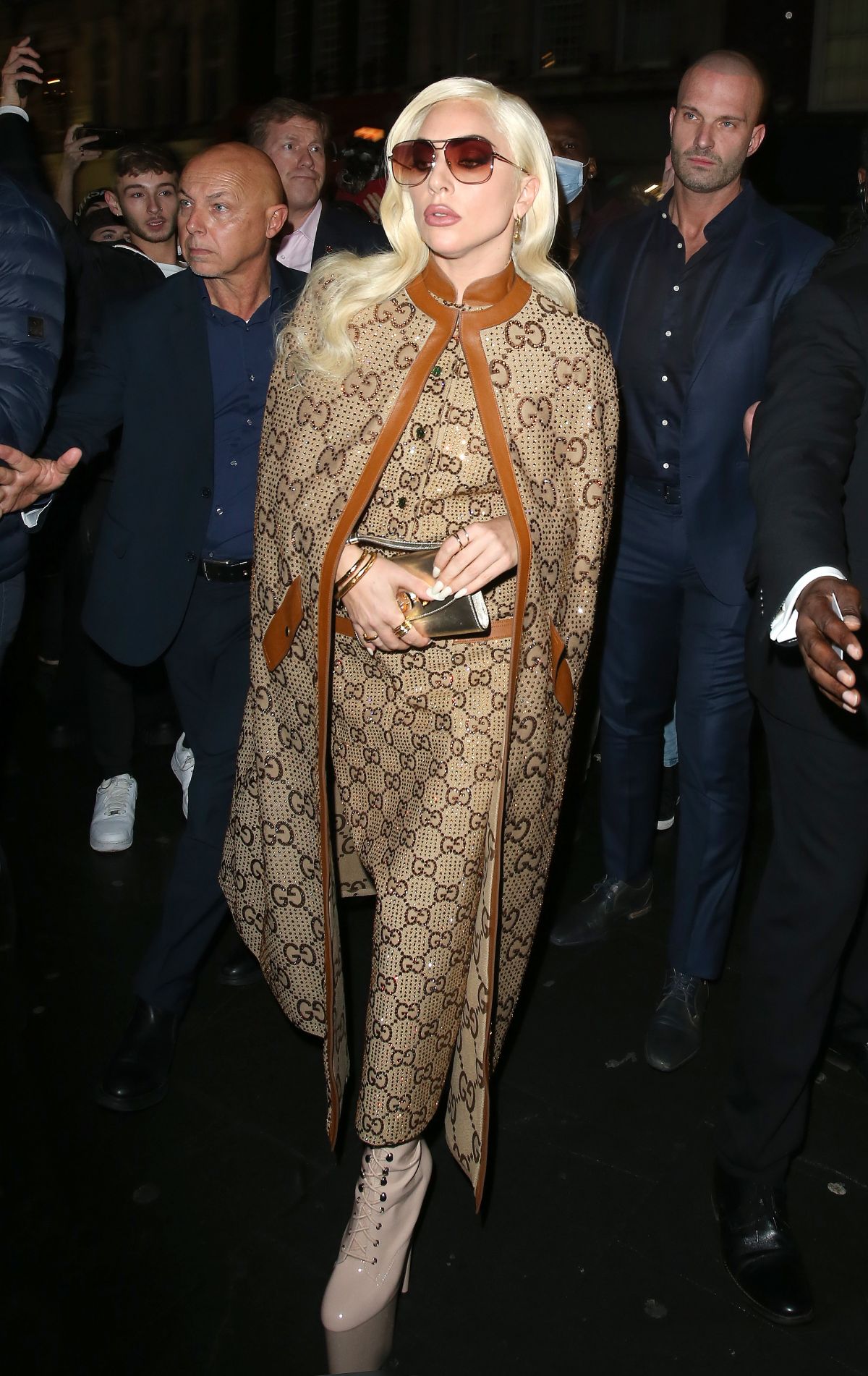 LADY GAGA Out and About in London 11/10/2021 – HawtCelebs