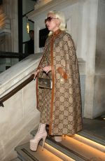 LADY GAGA Out and About in London 11/10/2021