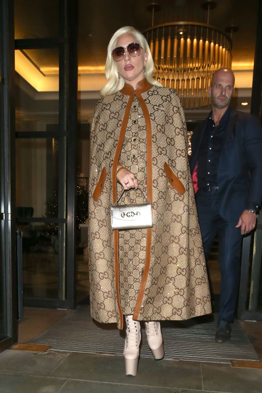 LADY GAGA Out and About in London 11/10/2021