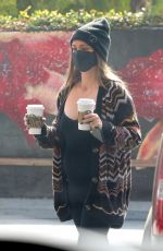 LAIUREN PARSEKIAN Out for Coffee at Starbucks in Los Feliz 11/03/2021