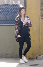 LAIUREN PARSEKIAN Out for Coffee at Starbucks in Los Feliz 11/03/2021