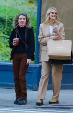LAURA DERN and JAYA HARPER Out Shopping in New York 11/10/2021