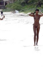 LAURA HARRIER in Bikini on the Beach in Mexico 11/16/2021