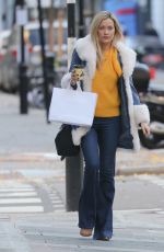 LAURA WHITMORE Arrives at BBC Studios in London 11/21/2021