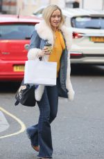 LAURA WHITMORE Arrives at BBC Studios in London 11/21/2021