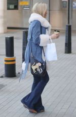 LAURA WHITMORE Arrives at BBC Studios in London 11/21/2021