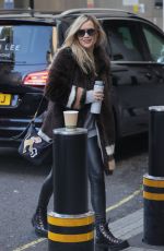 LAURA WHITMORE Arrives at BBC Studios in London 11/28/2021