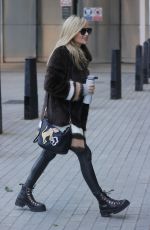 LAURA WHITMORE Arrives at BBC Studios in London 11/28/2021
