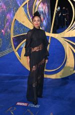 LAUREN RIDLOFF at Eternals Premiere in London 10/27/2021