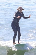 LEIGHTON MEESTER at a Surf Session in Malibu 11/17/2021