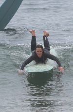 LEIGHTON MEESTER in Wetsuit Surfing in Malibu 11/05/2021