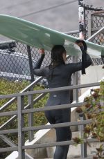 LEIGHTON MEESTER in Wetsuit Surfing in Malibu 11/05/2021