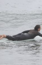 LEIGHTON MEESTER Out for Morning Surf Session in Malibu 11/22/2021