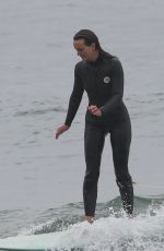 LEIGHTON MEESTER Out for Morning Surf Session in Malibu 11/22/2021