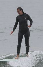 LEIGHTON MEESTER Out for Morning Surf Session in Malibu 11/22/2021