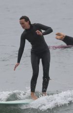 LEIGHTON MEESTER Out for Morning Surf Session in Malibu 11/22/2021