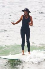 LEIGHTON MEESTER Out Surfing in Malibu 11/02/2021