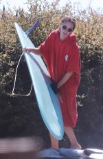 LEIGHTON MEESTER Out Surfing in Malibu 11/02/2021