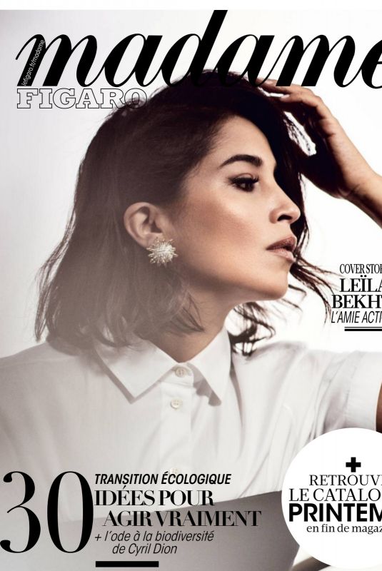 LEILA BEKHTI in Madame FiGARO, November 2021