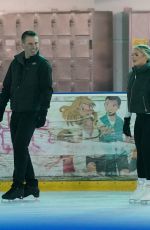 LIBERTY POOLE at Dancing on Ice Rehersal in London 11/01/2021