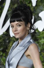 LILY ALLEN at 2021 British Fashion Awards in London 11/29/2021