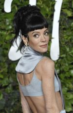 LILY ALLEN at 2021 British Fashion Awards in London 11/29/2021