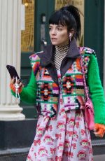 LILY ALLEN Out Shopping in New York 11/24/2021