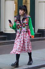 LILY ALLEN Out Shopping in New York 11/24/2021