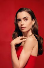 LILY COLLINS for Cartier Love is All Holiday 2021