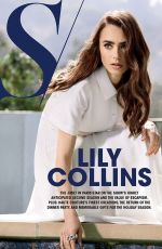 LILY COLLINS for S Magazine, Winter 2022