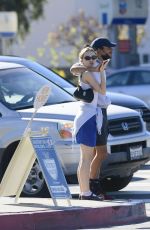 LILY-ROSE DEPP and Yassine Stein Out Shopping in Los Angeles 11/14/2021