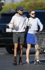 LILY-ROSE DEPP and Yassine Stein Out Shopping in Los Angeles 11/14/2021