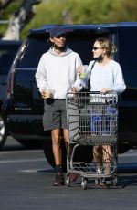 LILY-ROSE DEPP and Yassine Stein Out Shopping in Los Angeles 11/14/2021