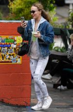 LILY-ROSE DEPP at Canyon Country Store on Laurel Canyon Blvd in Los Angeles 11/01/2021