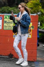 LILY-ROSE DEPP at Canyon Country Store on Laurel Canyon Blvd in Los Angeles 11/01/2021