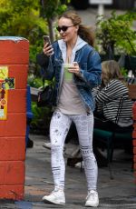 LILY-ROSE DEPP at Canyon Country Store on Laurel Canyon Blvd in Los Angeles 11/01/2021