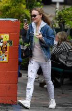 LILY-ROSE DEPP at Canyon Country Store on Laurel Canyon Blvd in Los Angeles 11/01/2021